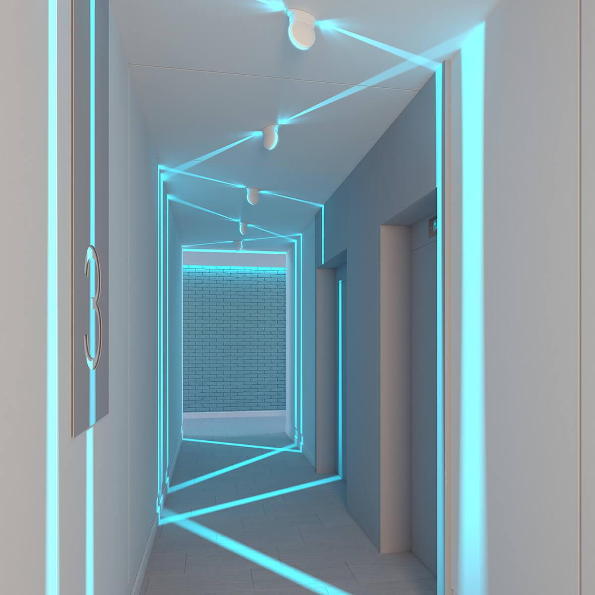 картинка Уличный светодиодный светильник Odeon Light Hightech Arrow 3916/9CL от магазина pro-decor.kz