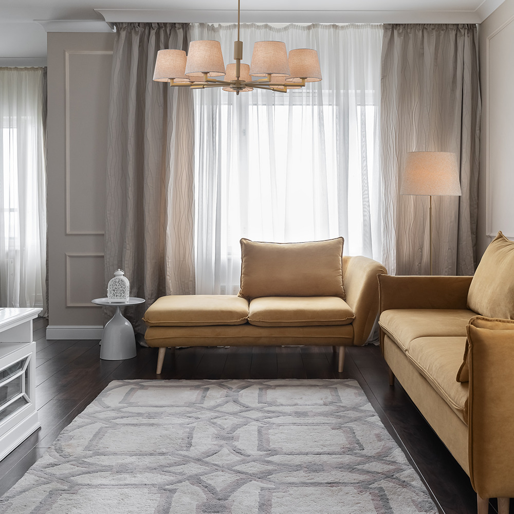 картинка Напольный светильник (торшер) Freya FR2057FL-01BG BUTLER от магазина pro-decor.kz