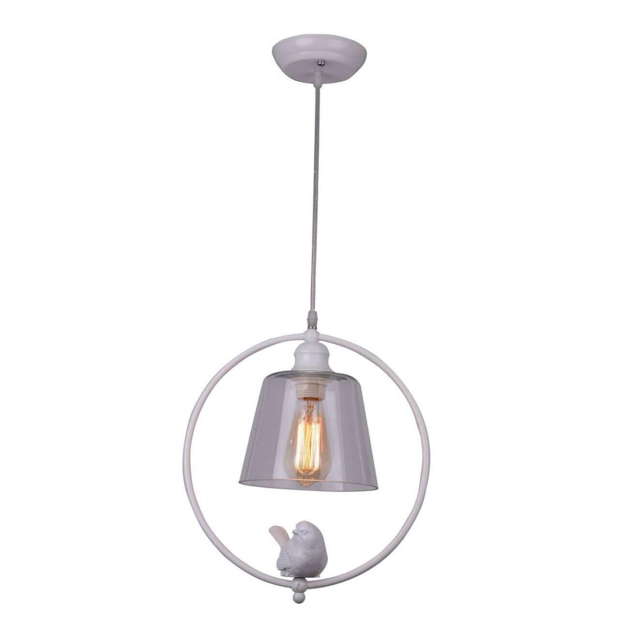 картинка Подвесной светильник Arte Lamp Passero A4289SP-1WH магазин pro-decor.kz являющийся официальным дистрибьютором в Казахстане картинка Подвесной светильник Arte Lamp Passero A4289SP-1WH от магазина pro-decor.kz