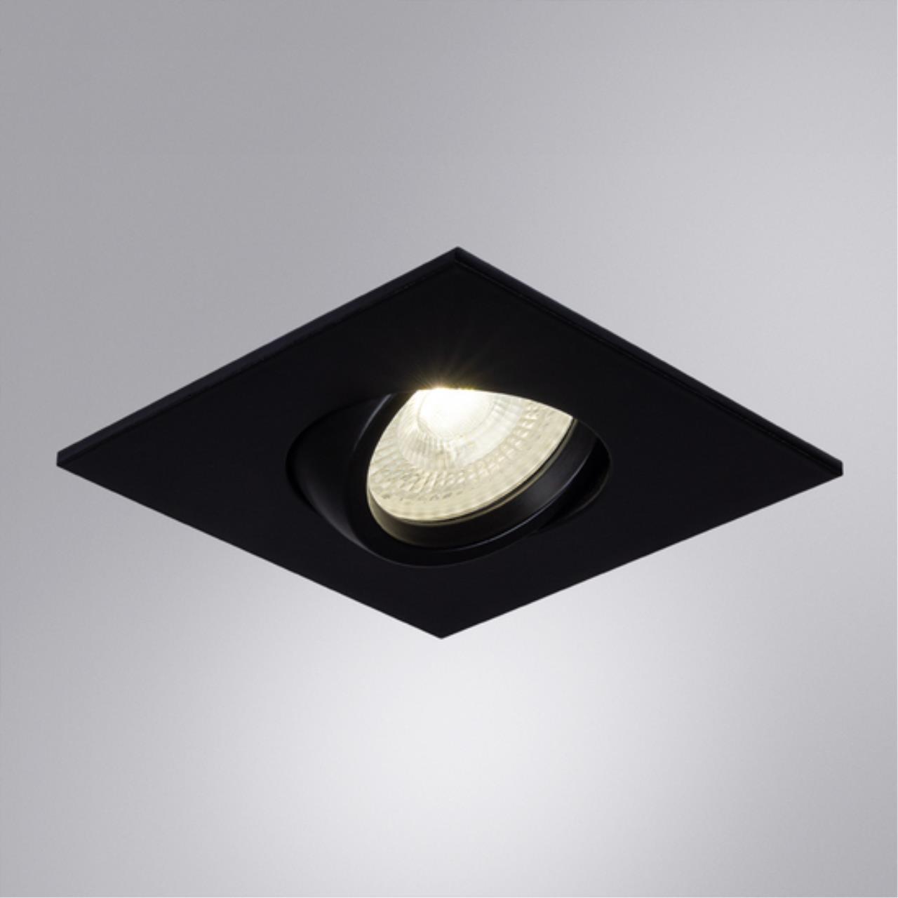 картинка Встраиваемый светильник Arte Lamp GIRO A2866PL-1BK от магазина pro-decor.kz