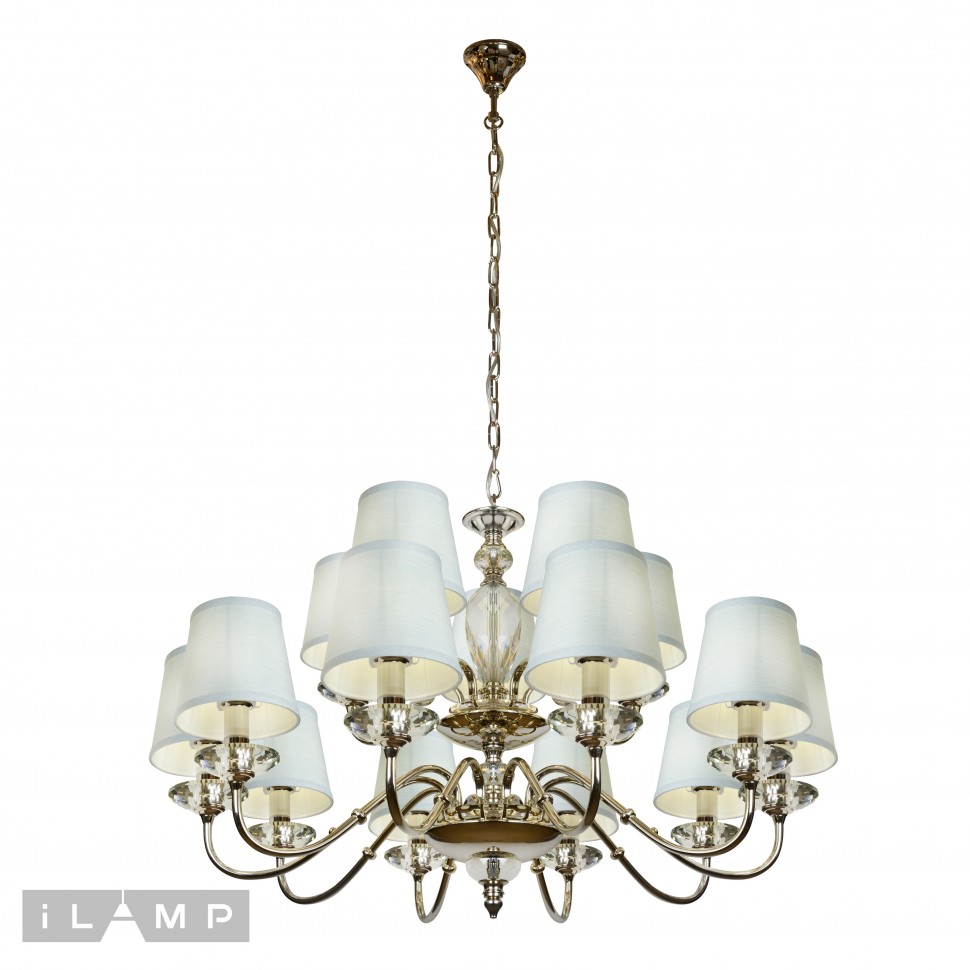 картинка Подвесная люстра iLamp Dolce Vita P2345-10+5 Nic от магазина pro-decor.kz