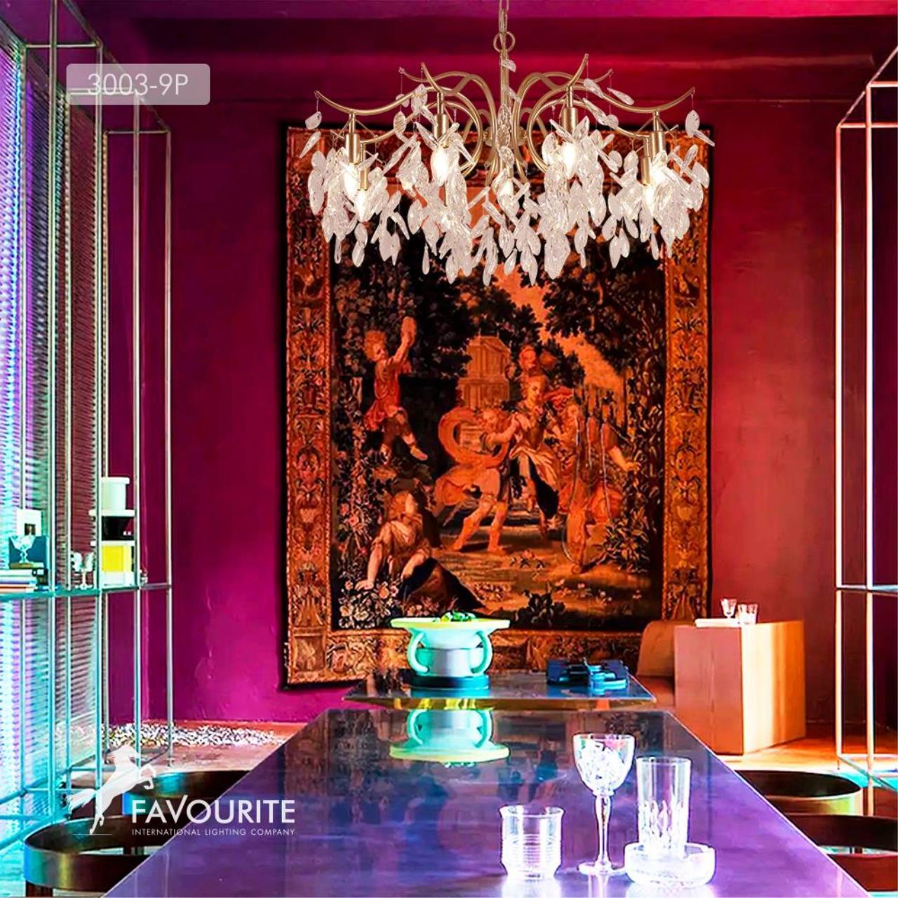 картинка Подвесная люстра Brillo 3003-9P магазин pro-decor.kz являющийся официальным дистрибьютором в Казахстане картинка Подвесная люстра Brillo 3003-9P от магазина pro-decor.kz