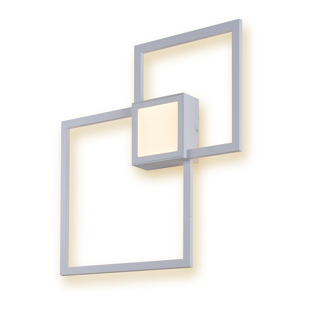 картинка Настенно-потолочный светодиодный светильник iLedex Galaxy X046224 24W 3000K WH от магазина pro-decor.kz