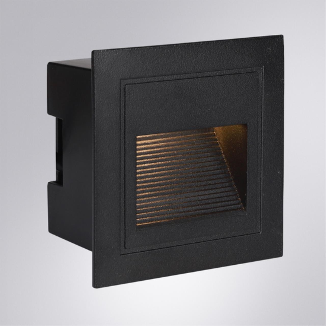 картинка Встраиваемый уличный светильник Arte Lamp PIAZZA A7325IN-1BK от магазина pro-decor.kz