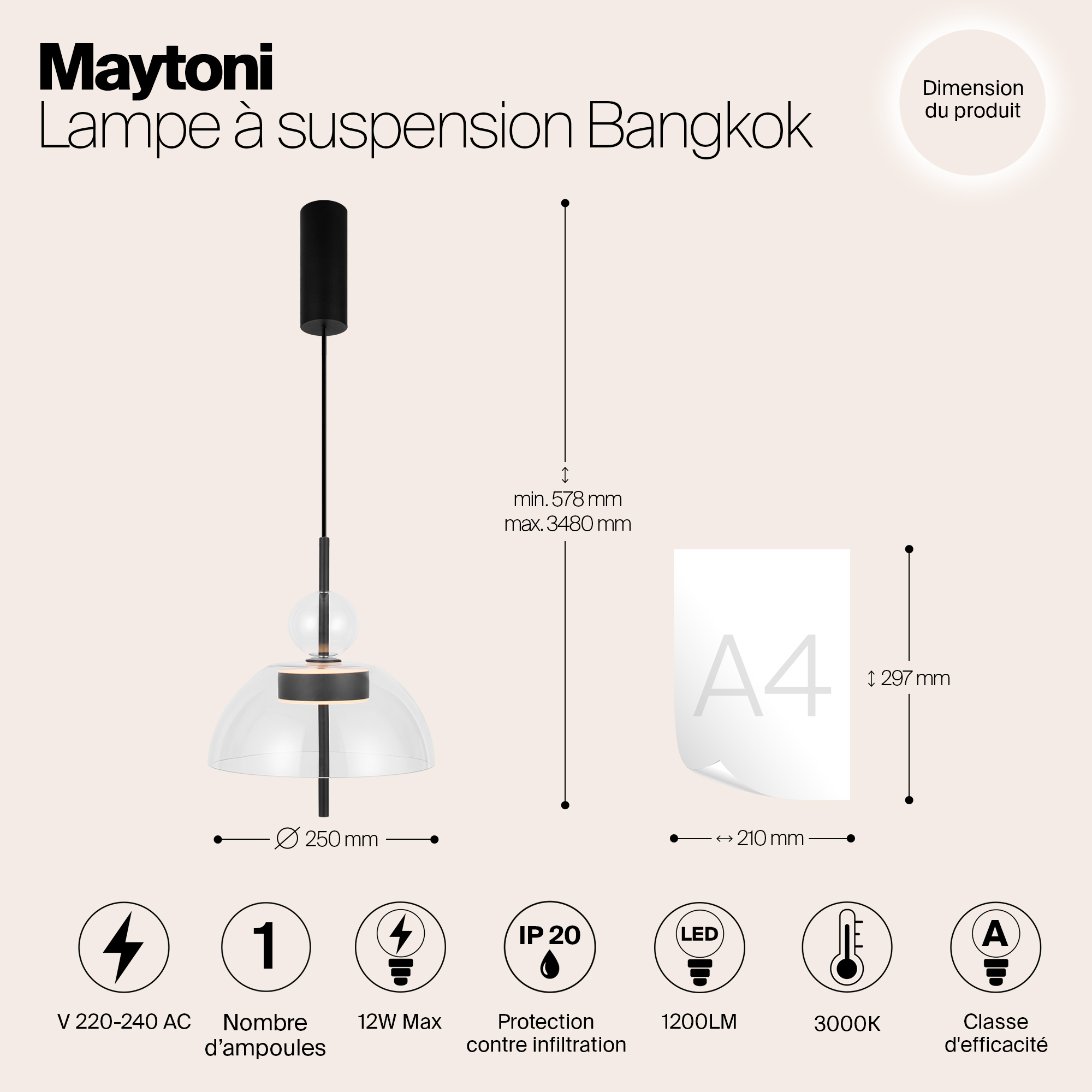картинка Подвесной светильник Maytoni MOD185PL-L6B3K1 магазин pro-decor.kz являющийся официальным дистрибьютором в Казахстане картинка Подвесной светильник Maytoni MOD185PL-L6B3K1 от магазина pro-decor.kz