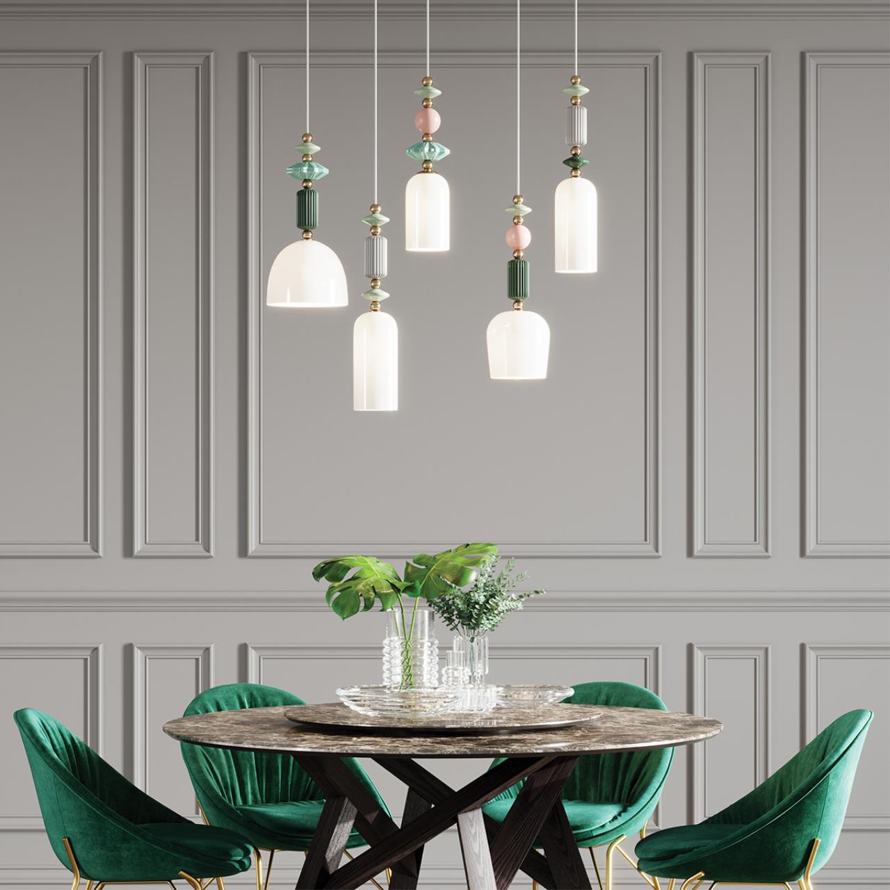 картинка Подвесной светильник Odeon Light Classic Candy 4861/1C от магазина pro-decor.kz