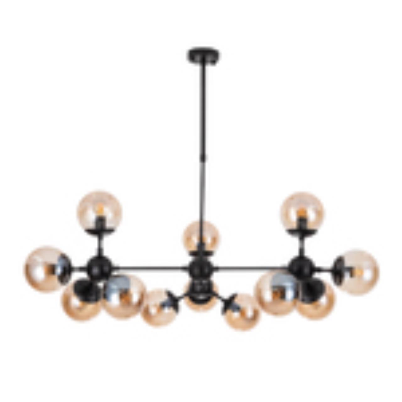 картинка Подвесная люстра Arte Lamp BOLLA A1664SP-12BK от магазина pro-decor.kz