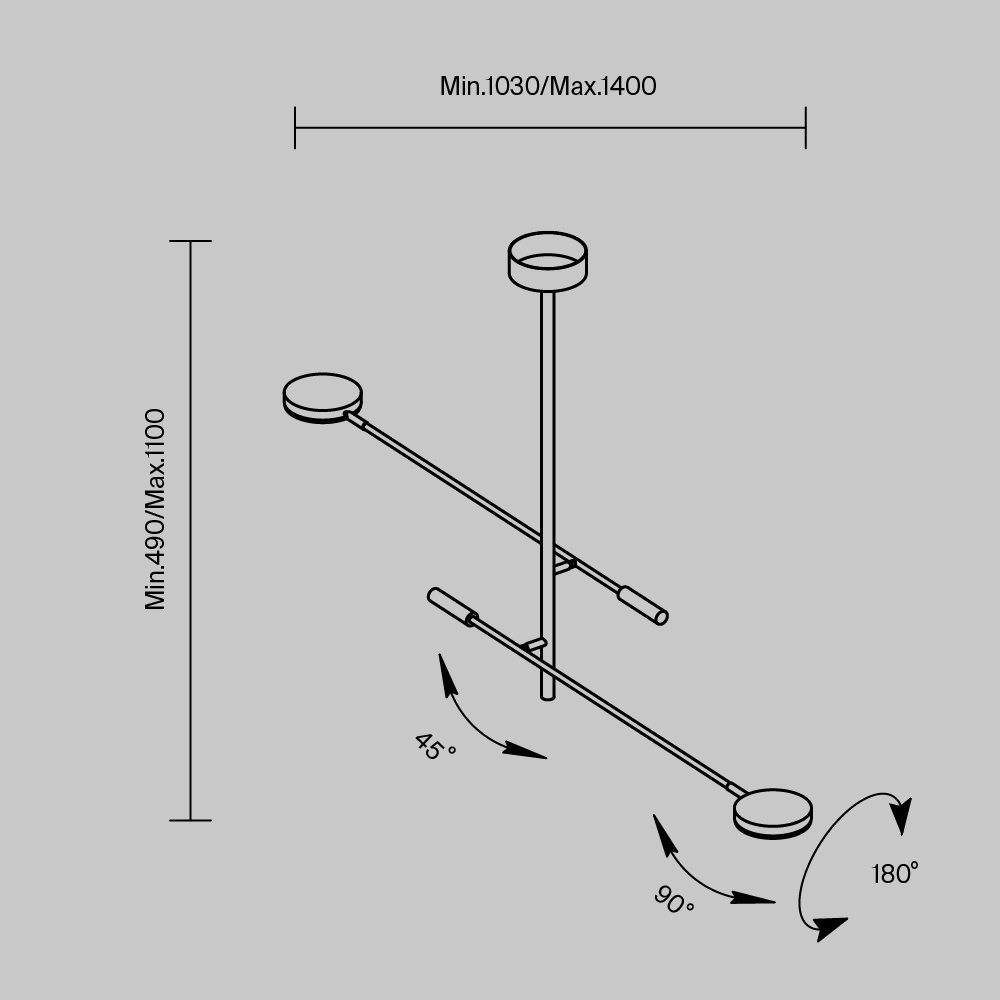 картинка Подвесной светильник Maytoni MOD070CL-L15W3K1 от магазина pro-decor.kz