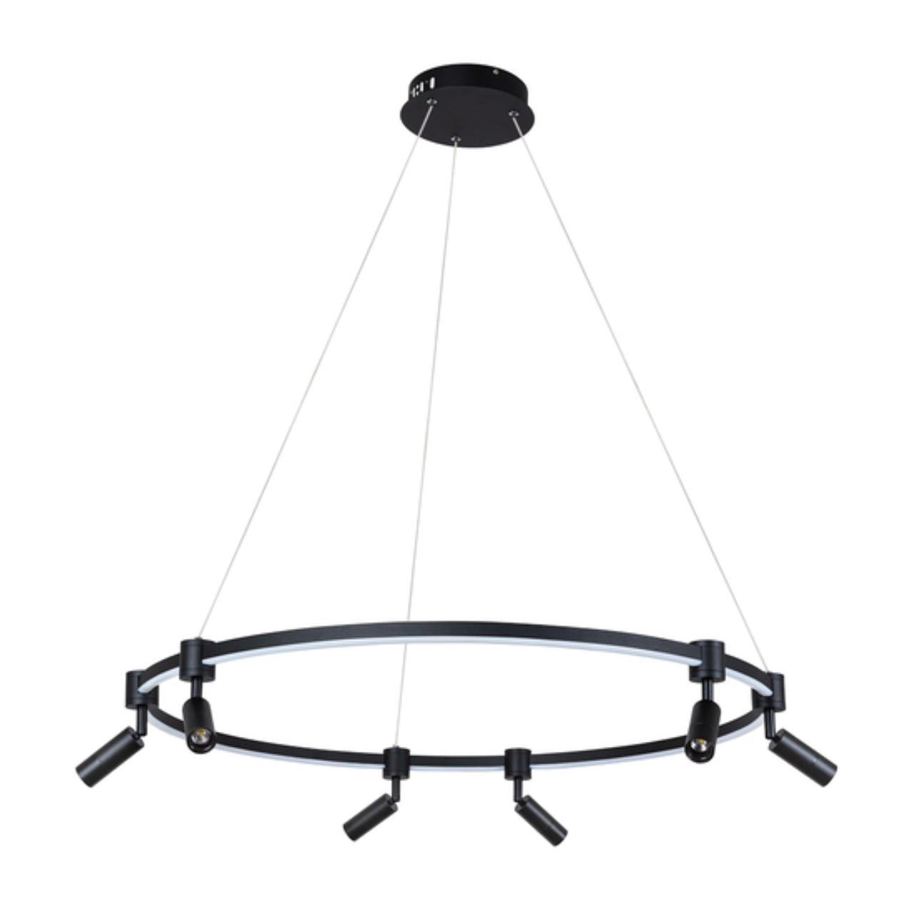 картинка Подвесной светильник Arte Lamp RING A2186SP-1BK от магазина pro-decor.kz