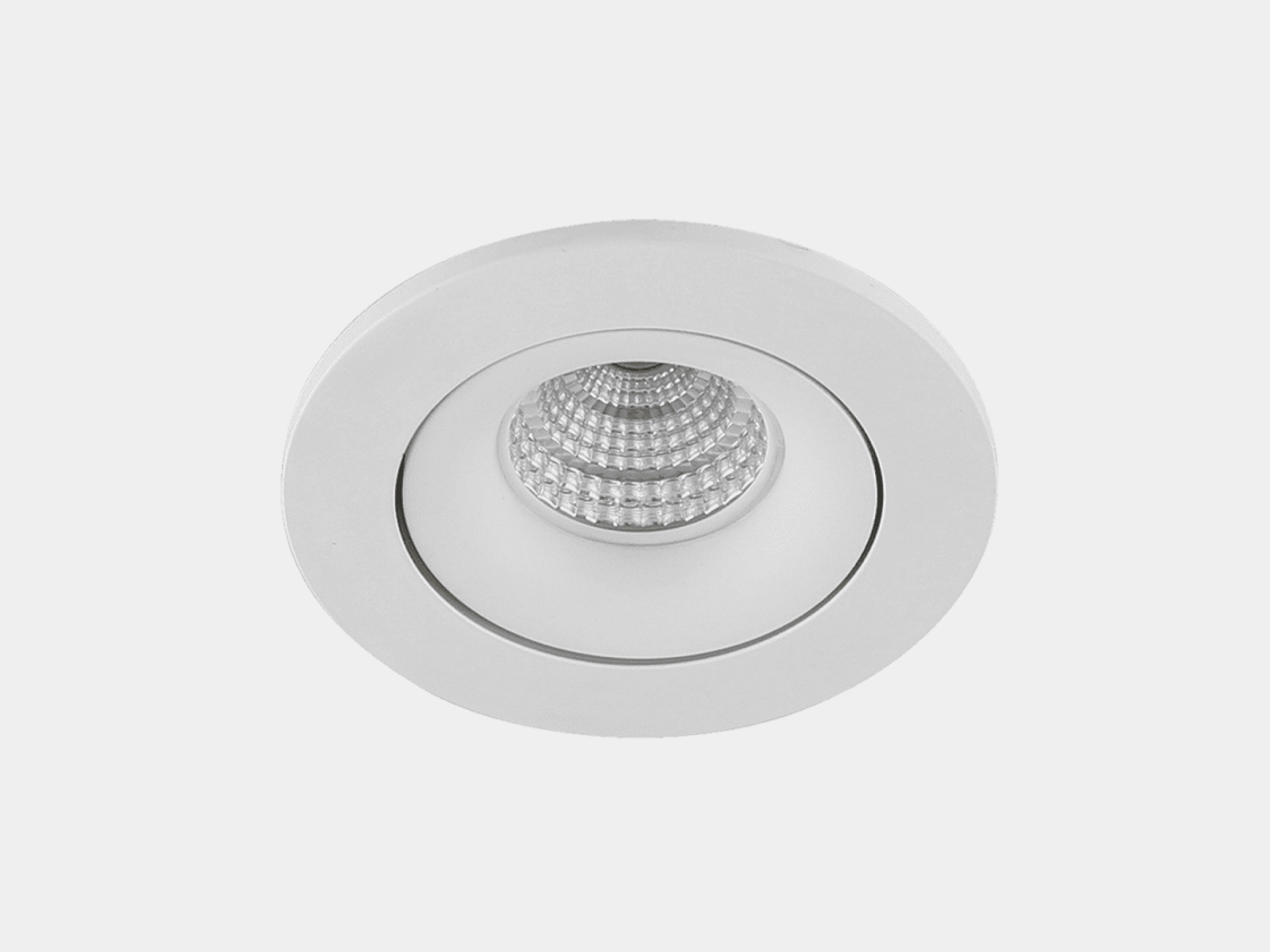 картинка NC1779R-FW Встраиваемая рамка мат бел MR16 /INE-R1-F/ от магазина pro-decor.kz