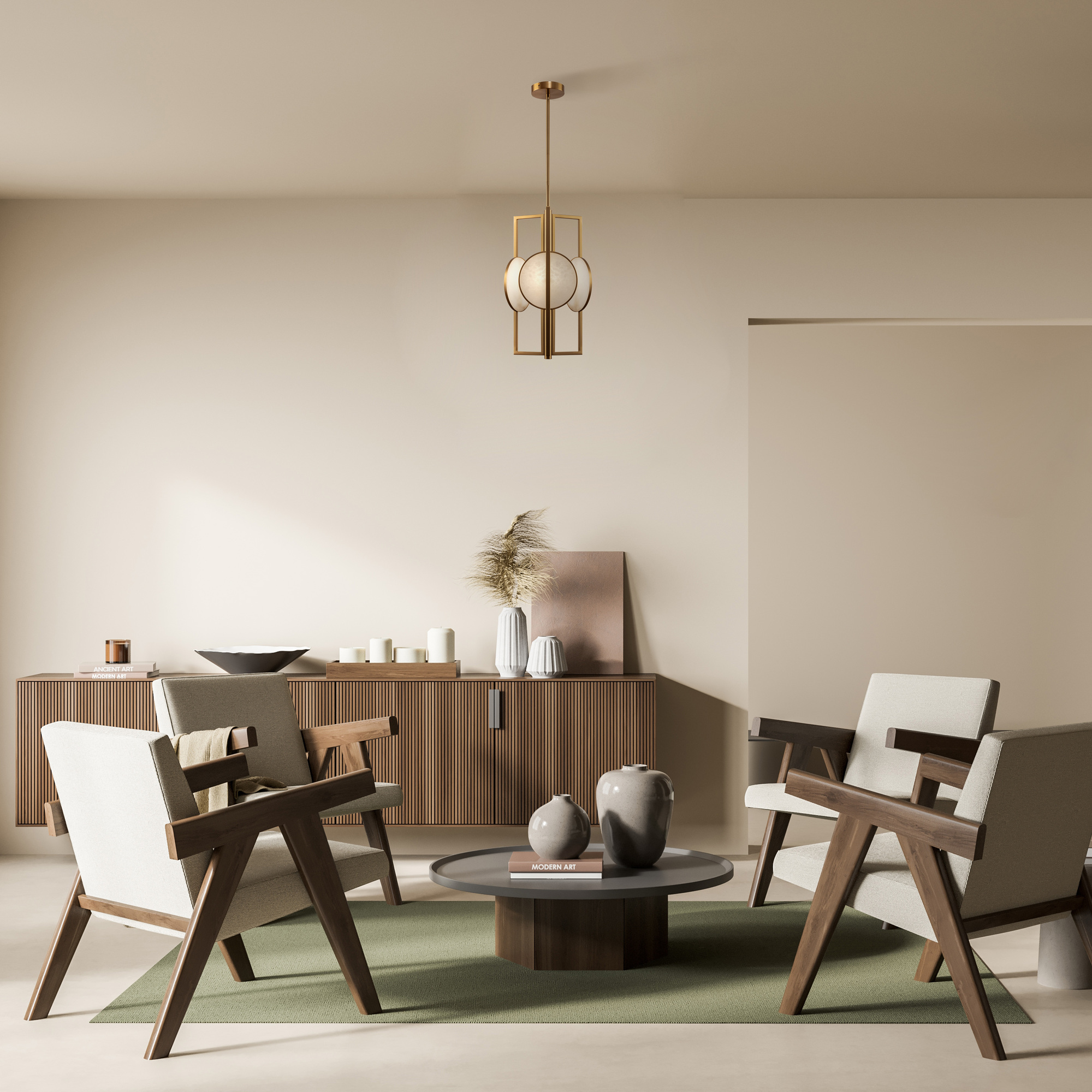 картинка Подвесной светильник Maytoni MOD099PL-03G от магазина pro-decor.kz