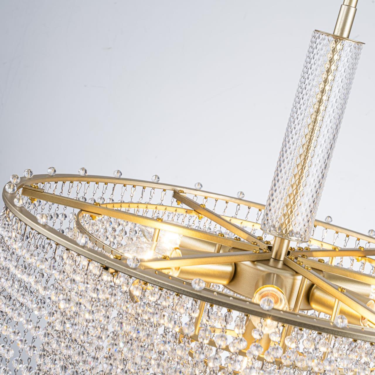 картинка Подвесная люстра Favourite 4762-7P Fringe от магазина pro-decor.kz