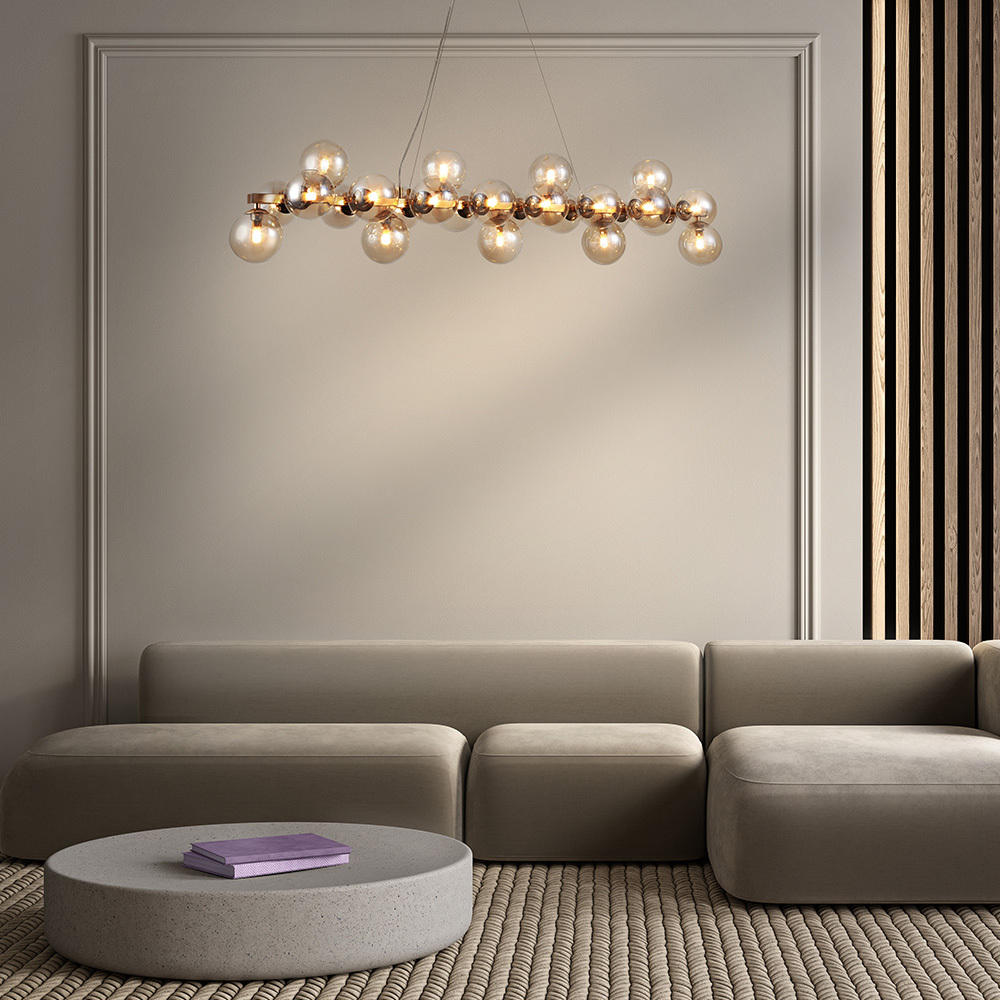 картинка Подвесная люстра Maytoni Dallas MOD547PL-25G от магазина pro-decor.kz