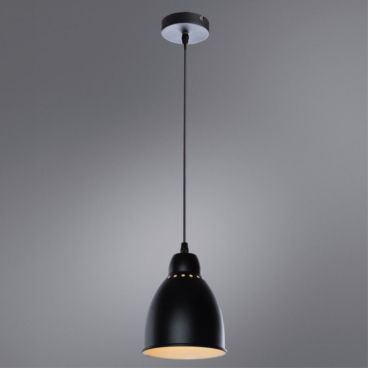 картинка Подвесной светильник Arte Lamp Braccio A2054SP-1BK магазин pro-decor.kz являющийся официальным дистрибьютором в Казахстане картинка Подвесной светильник Arte Lamp Braccio A2054SP-1BK от магазина pro-decor.kz