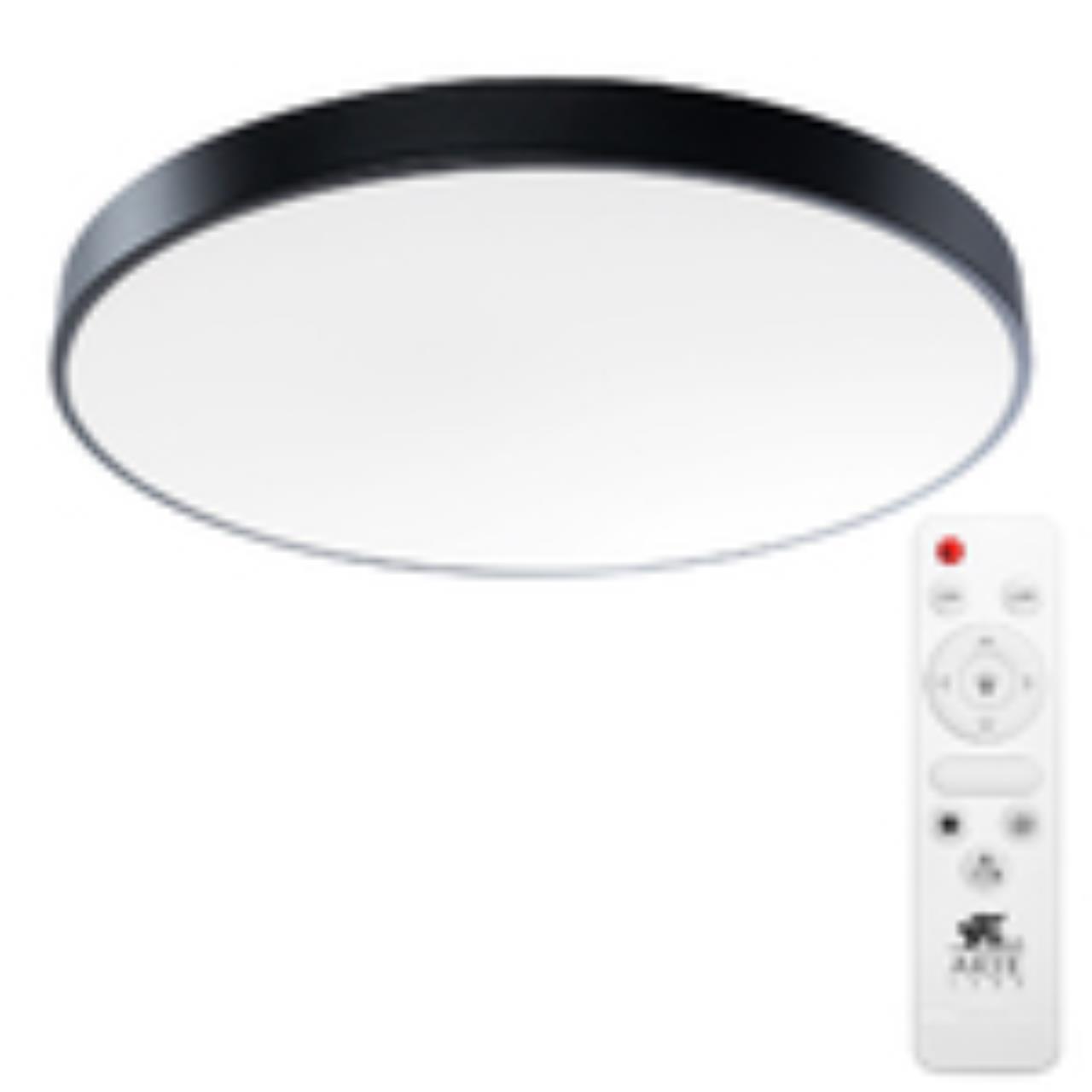 картинка Потолочный светодиодный светильник Arte Lamp Arena A2673PL-1BK от магазина pro-decor.kz