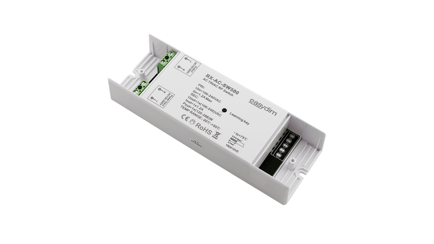 картинка Беспроводной выключательRX-AC-SW500 220В 500Вт магазин pro-decor.kz являющийся официальным дистрибьютором в Казахстане картинка Беспроводной выключательRX-AC-SW500 220В 500Вт от магазина pro-decor.kz