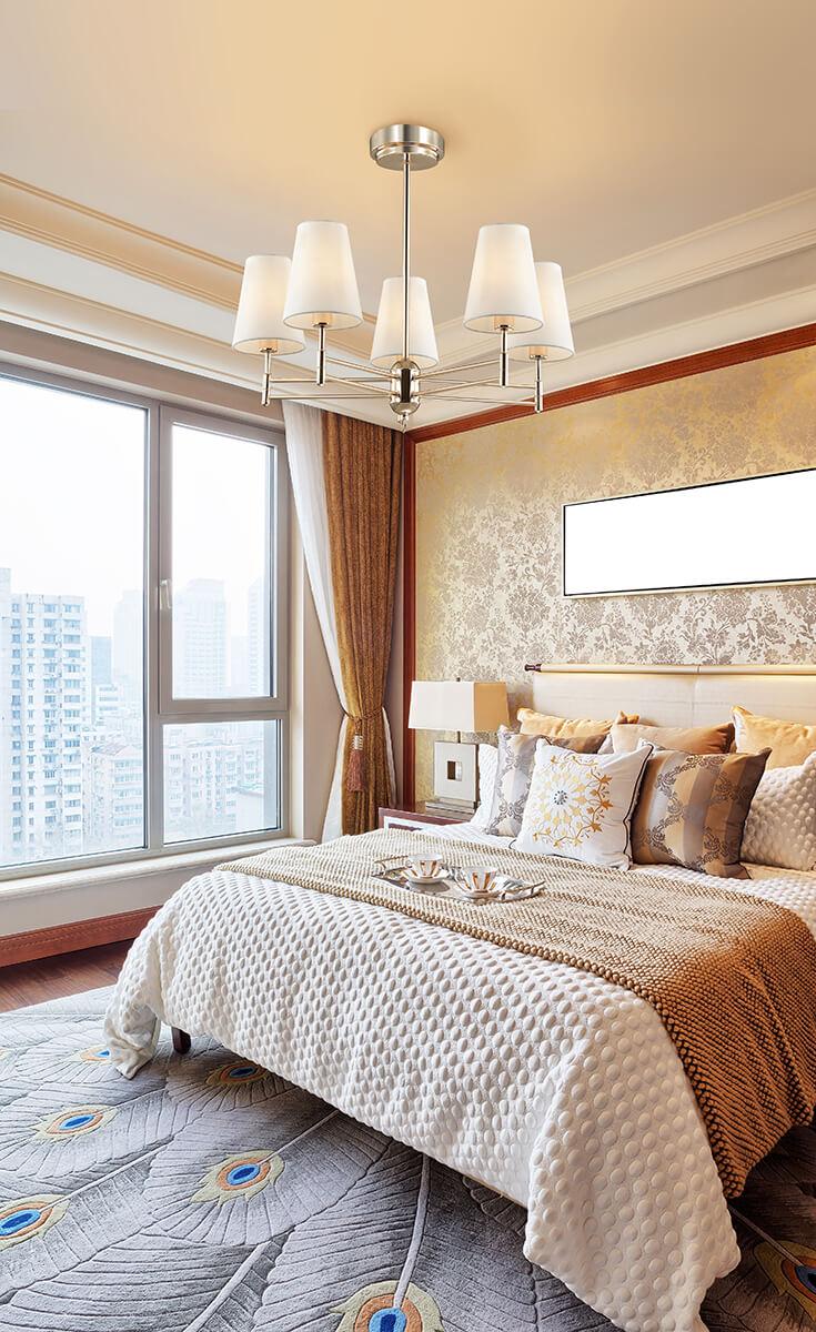 картинка Подвесная люстра Lumion Neoclassi Doris 4436/5C от магазина pro-decor.kz