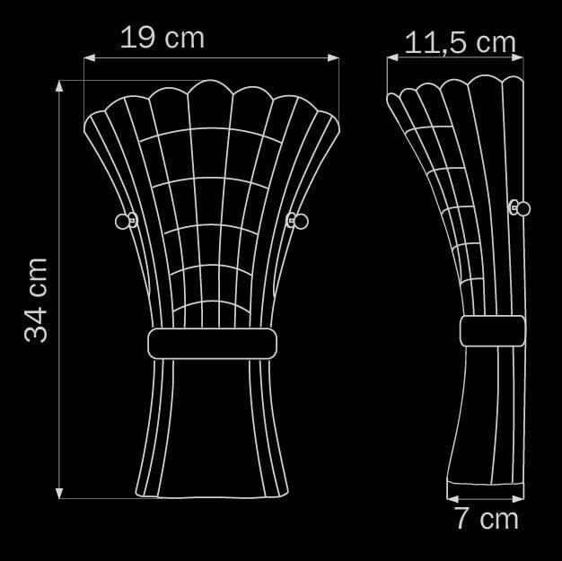 картинка Настенный светильник Lightstar Zucche 820629 от магазина pro-decor.kz