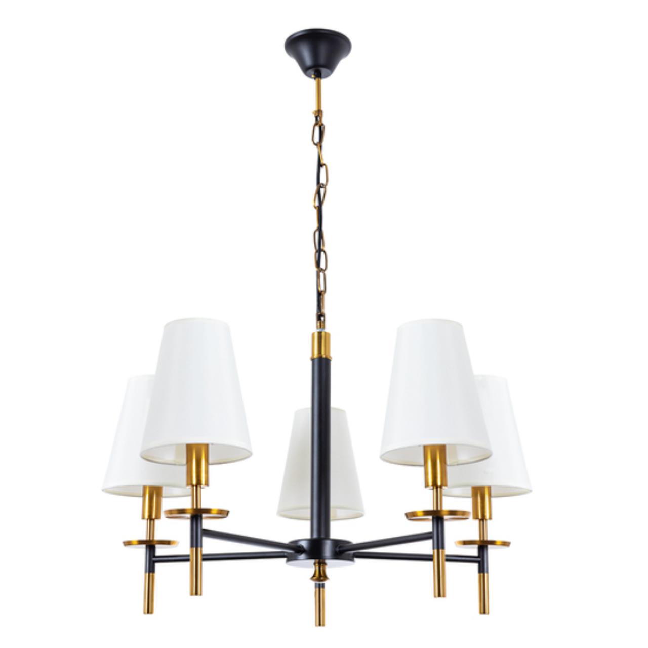 картинка Подвесная люстра Arte Lamp RICCARDO A4075LM-5BK магазин pro-decor.kz являющийся официальным дистрибьютором в Казахстане картинка Подвесная люстра Arte Lamp RICCARDO A4075LM-5BK от магазина pro-decor.kz