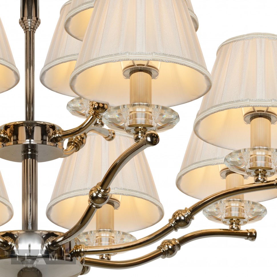 картинка Подвесная люстра iLamp Vivaldi 85125/8+4 CR от магазина pro-decor.kz