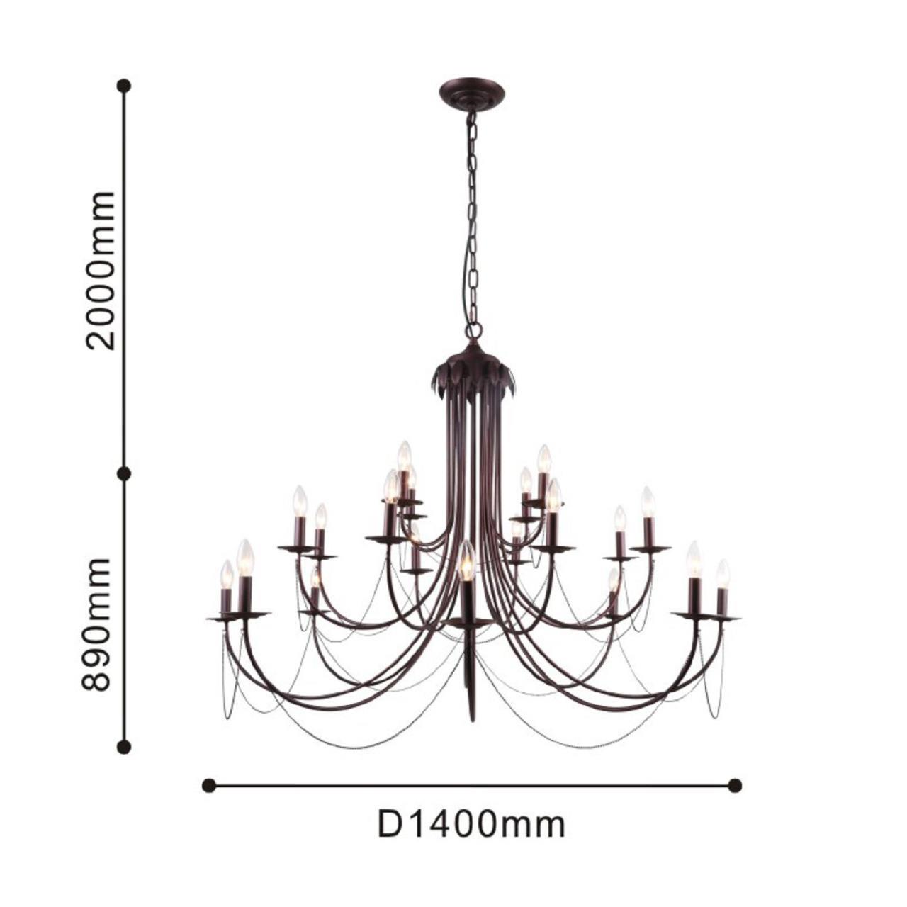 картинка Подвесная люстра F-Promo Plini 2590-20P от магазина pro-decor.kz