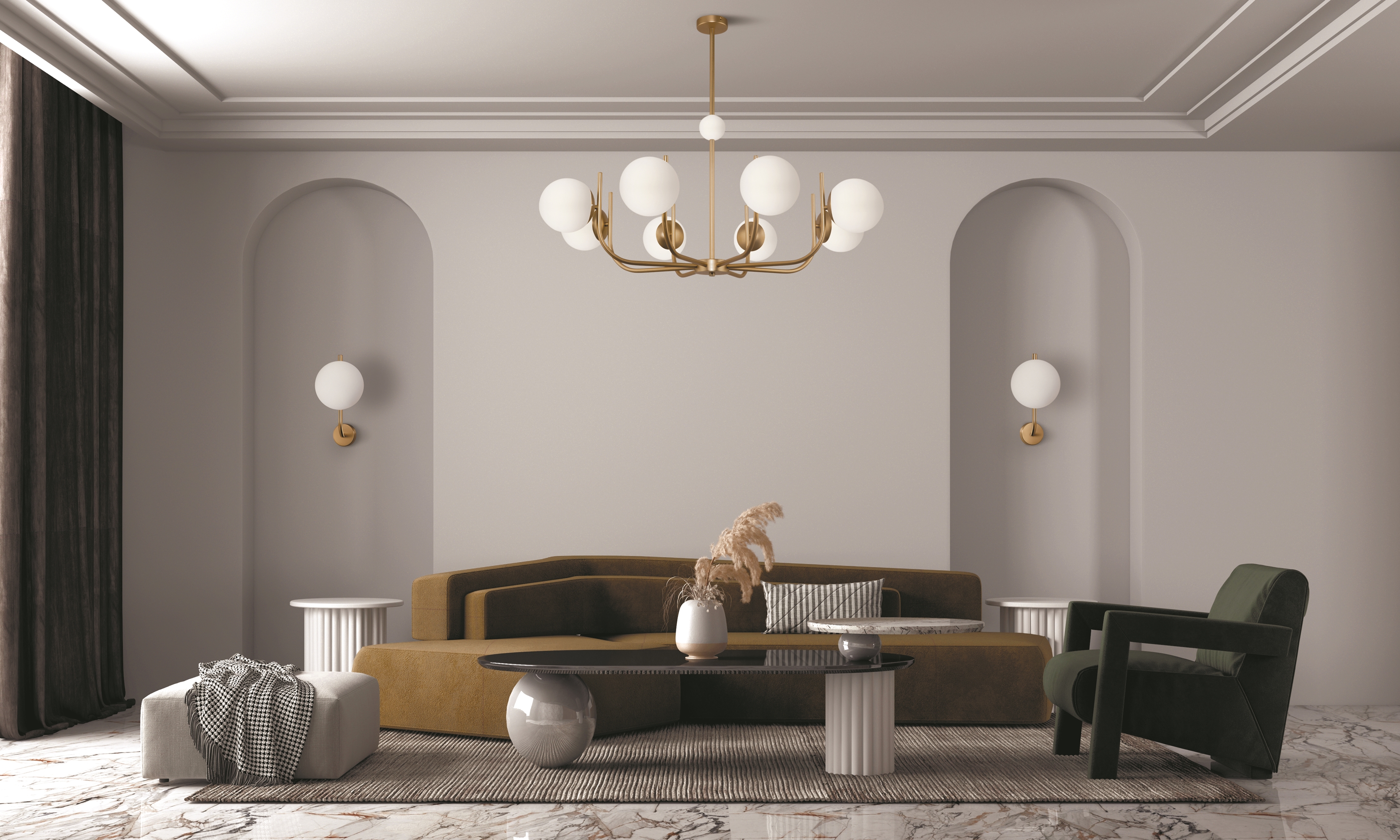 картинка Подвесной светильник Maytoni MOD109PL-08BS от магазина pro-decor.kz