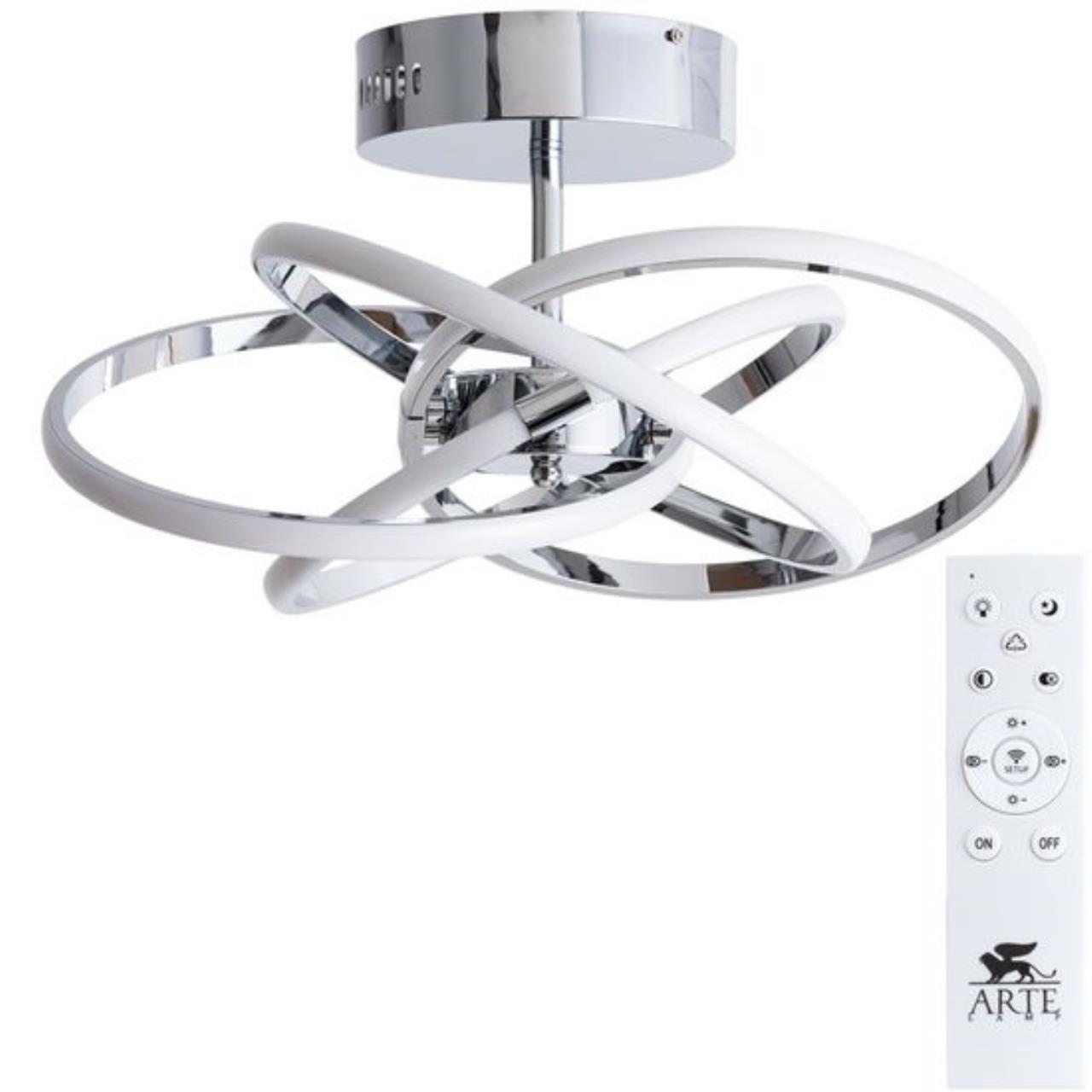 картинка Потолочный светодиодный светильник Arte Lamp Orbit A9052PL-4CC от магазина pro-decor.kz