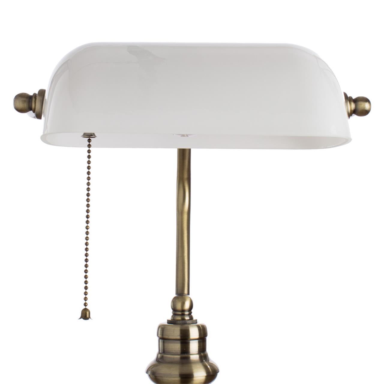 картинка Настольная лампа Arte Lamp Banker A2493LT-1AB от магазина pro-decor.kz