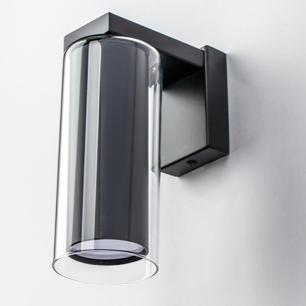картинка 756617 Настенный светильник CILINO 1х40W GU10 BLACK магазин pro-decor.kz являющийся официальным дистрибьютором в Казахстане картинка 756617 Настенный светильник CILINO 1х40W GU10 BLACK от магазина pro-decor.kz