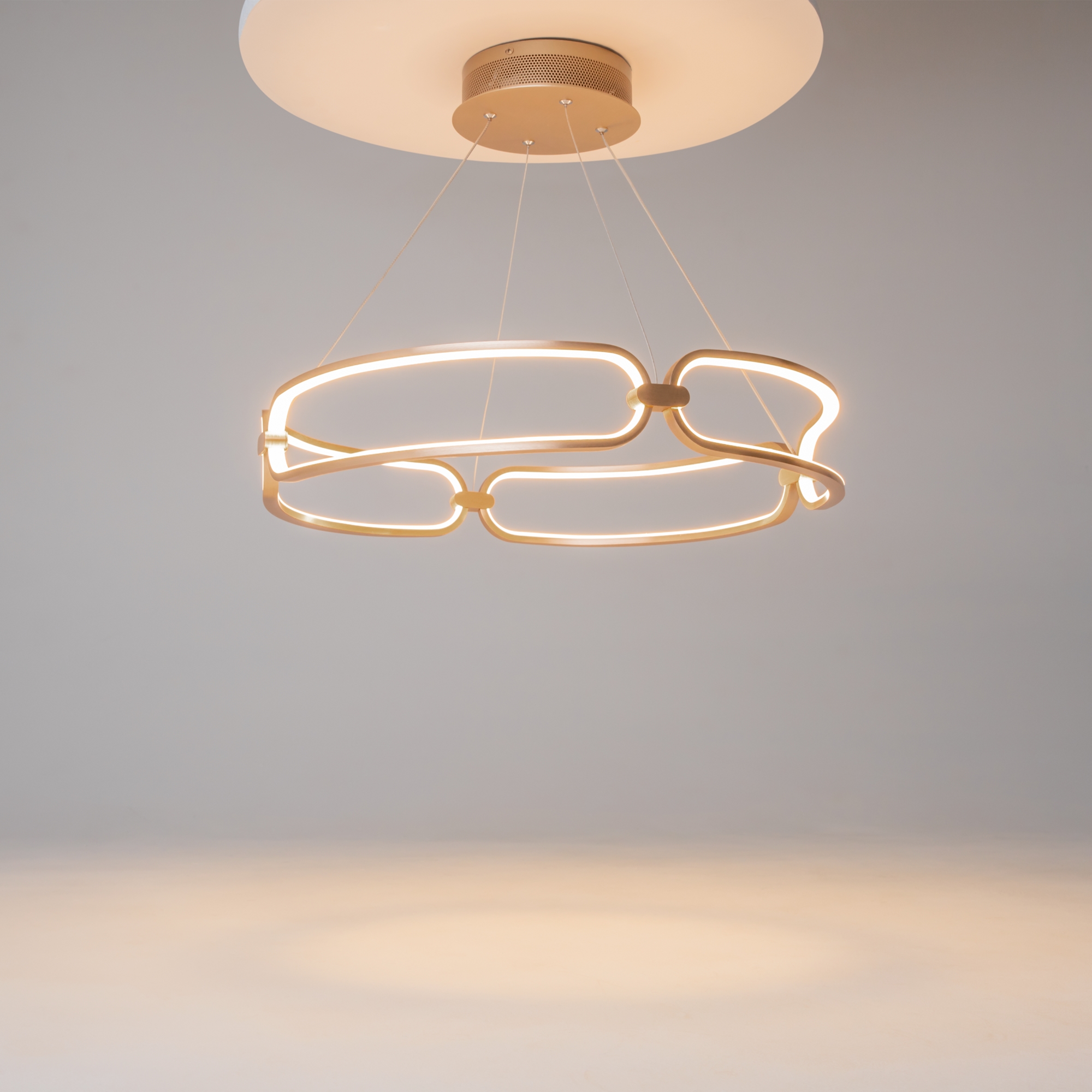 картинка Подвесной светодиодный светильник Maytoni Chain MOD017PL-L50MG от магазина pro-decor.kz