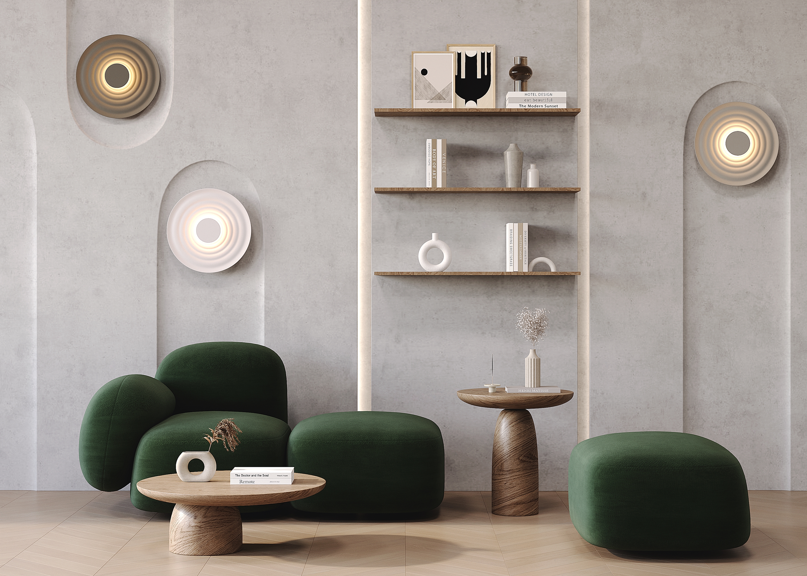 картинка Настенный светильник (бра) Maytoni MOD400WL-L5W3K от магазина pro-decor.kz