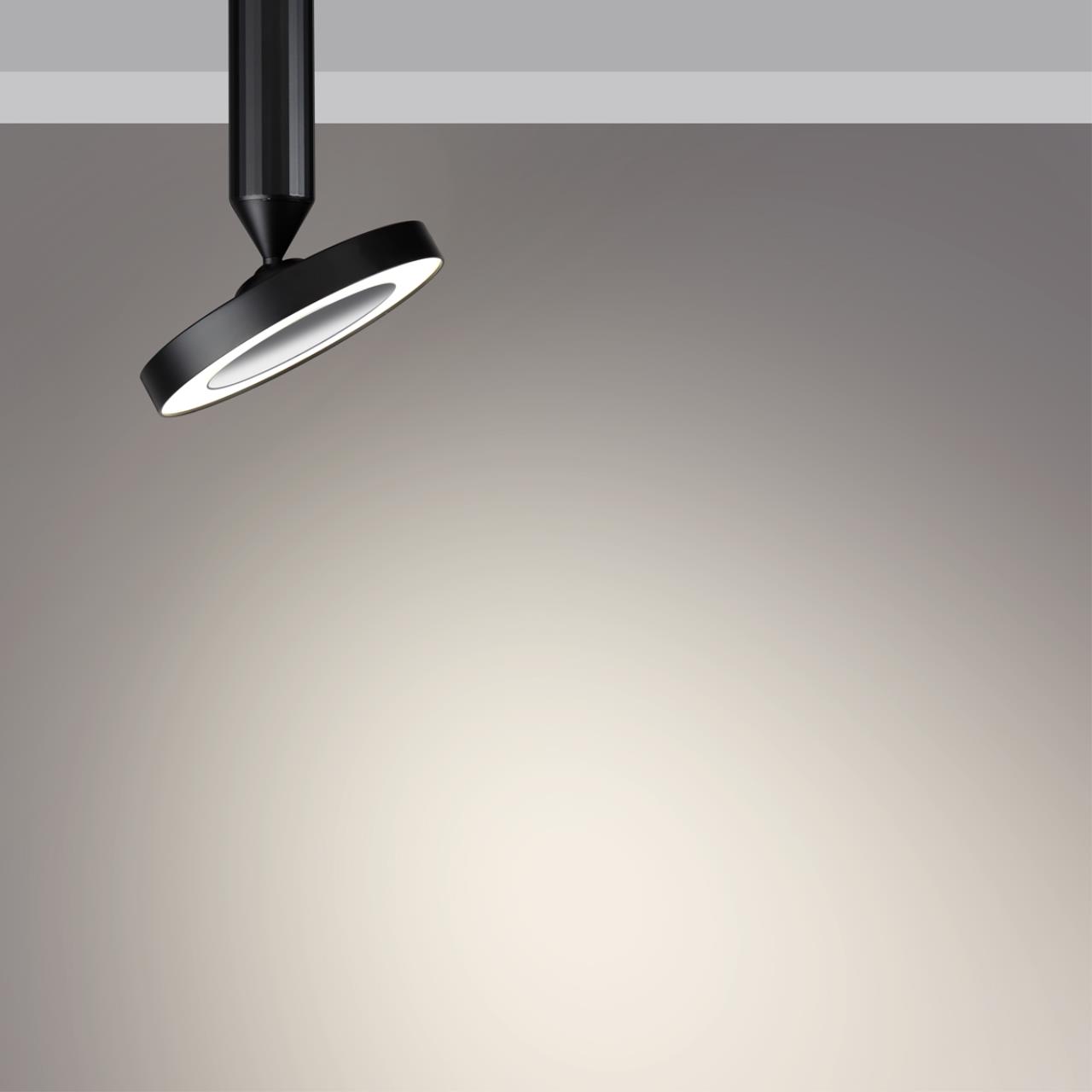 картинка 359279 OVER NT23 000 черный Светильник накладной светодиодный IP20 LED 18W 85-265V 1350Лм 3000К MIRROR от магазина pro-decor.kz