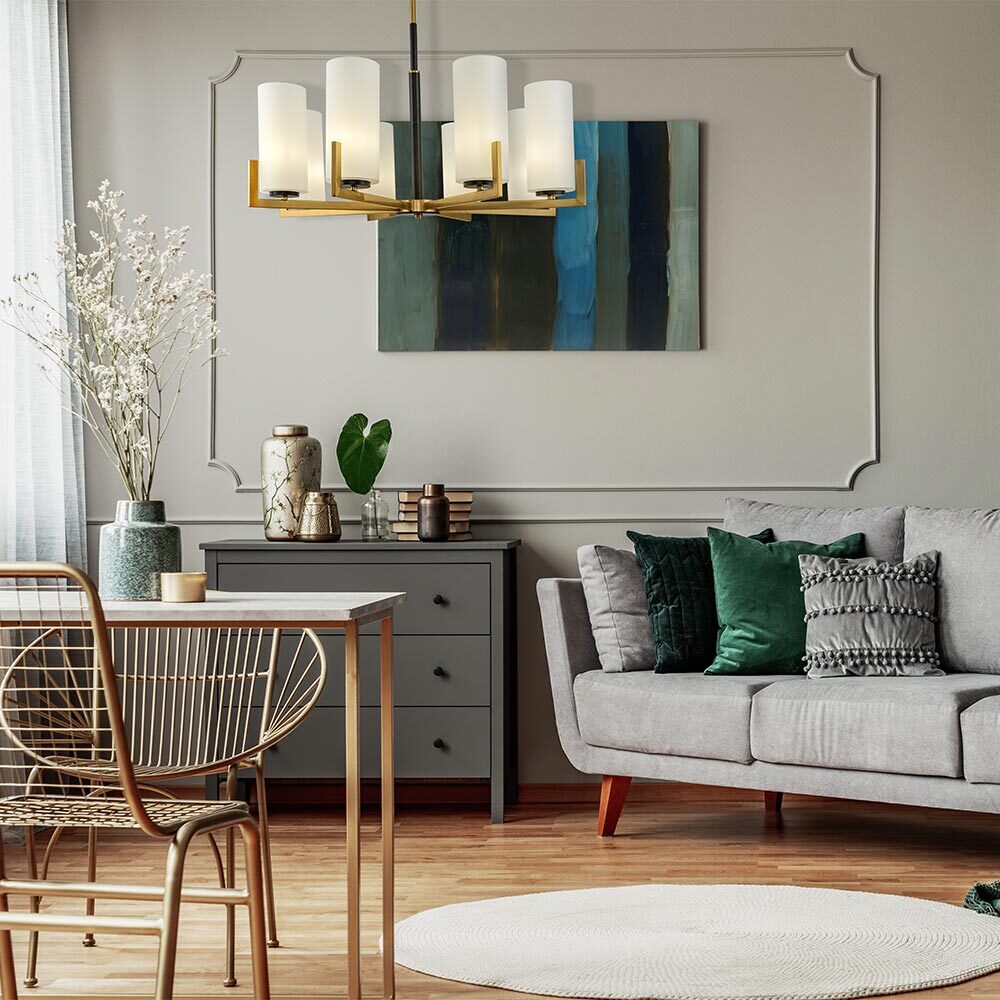 картинка Подвесная люстра Maytoni Fortano MOD089PL-08BS от магазина pro-decor.kz