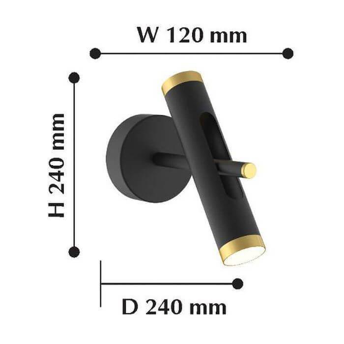 картинка Светодиодный спот Favourite Duplex 2324-2W от магазина pro-decor.kz