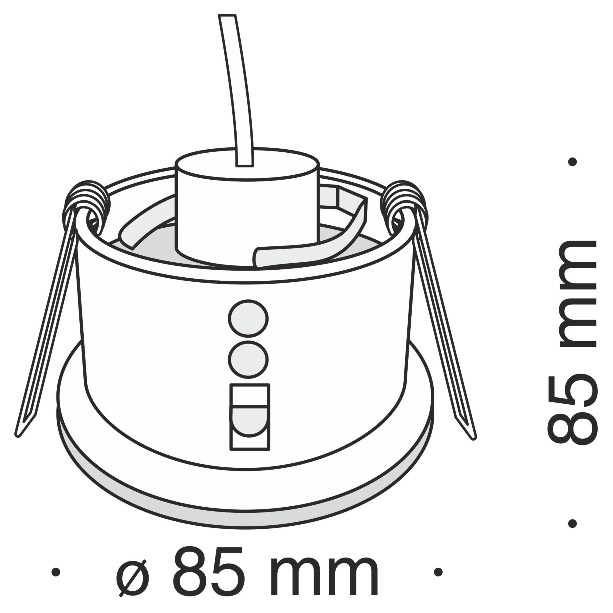картинка Встраиваемый светильник Maytoni Zoom DL032-2-01W от магазина pro-decor.kz