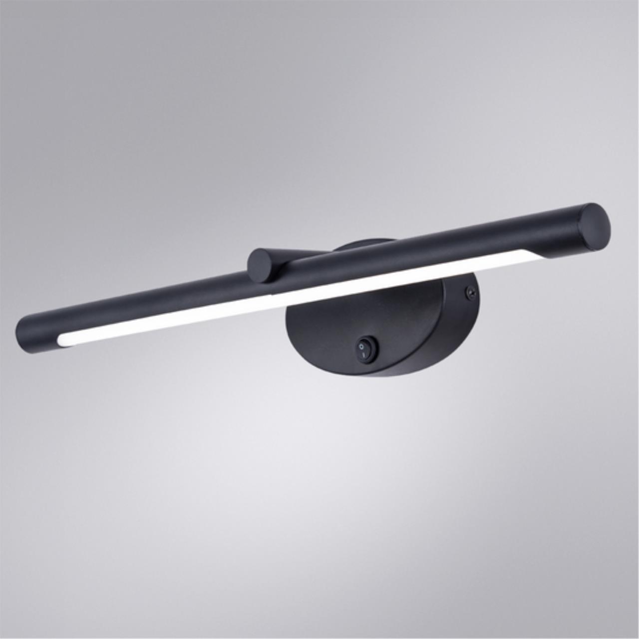 картинка Подсветка для зеркал Arte Lamp Ronnie A8025AP-1BK от магазина pro-decor.kz