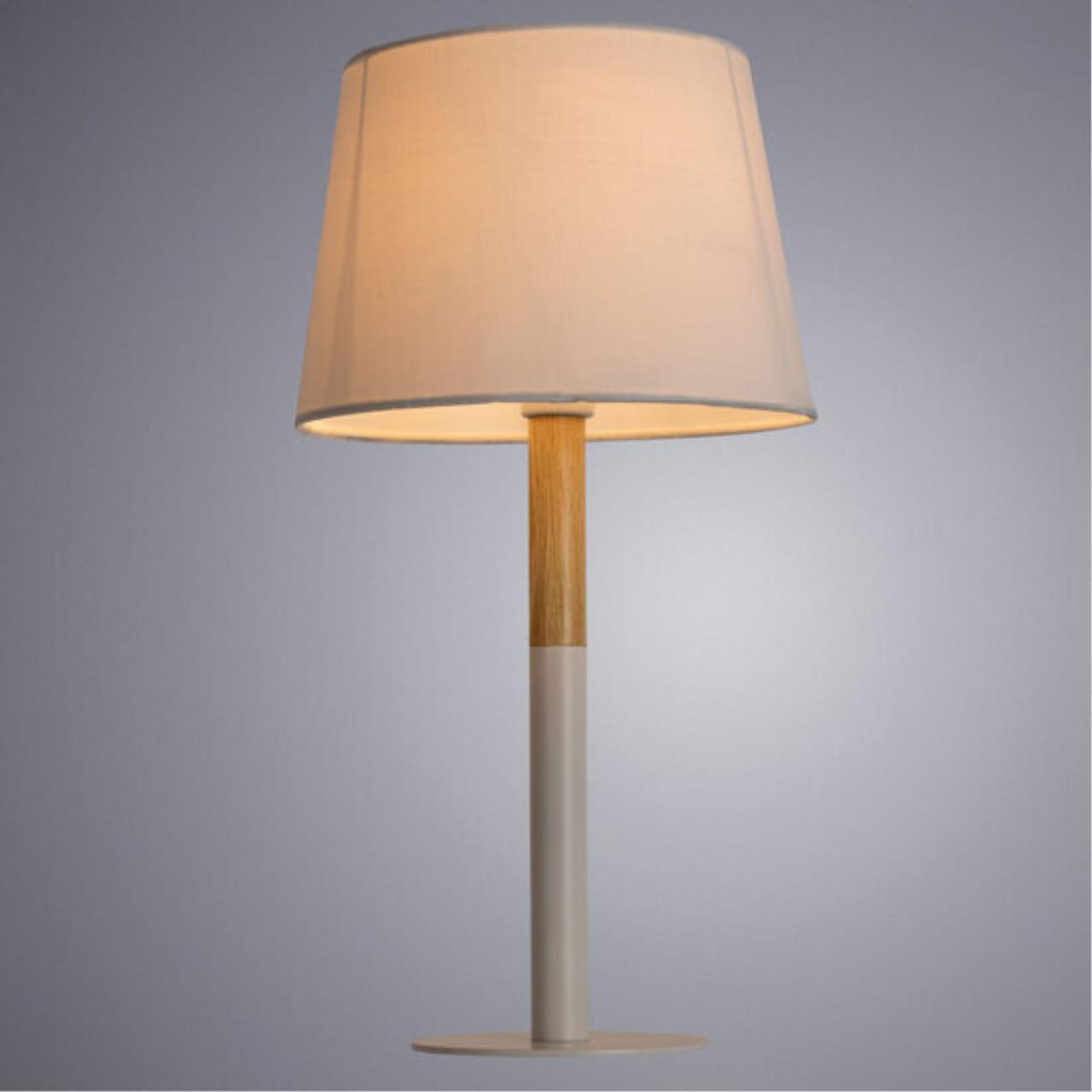 картинка Настольная лампа Arte Lamp Connor A2102LT-1WH от магазина pro-decor.kz