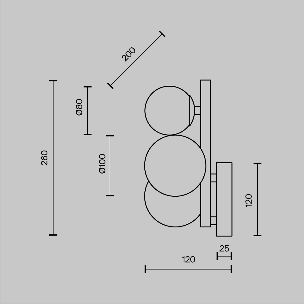 картинка Настенный светильник (бра) Maytoni MOD545WL-03BS магазин pro-decor.kz являющийся официальным дистрибьютором в Казахстане картинка Настенный светильник (бра) Maytoni MOD545WL-03BS от магазина pro-decor.kz
