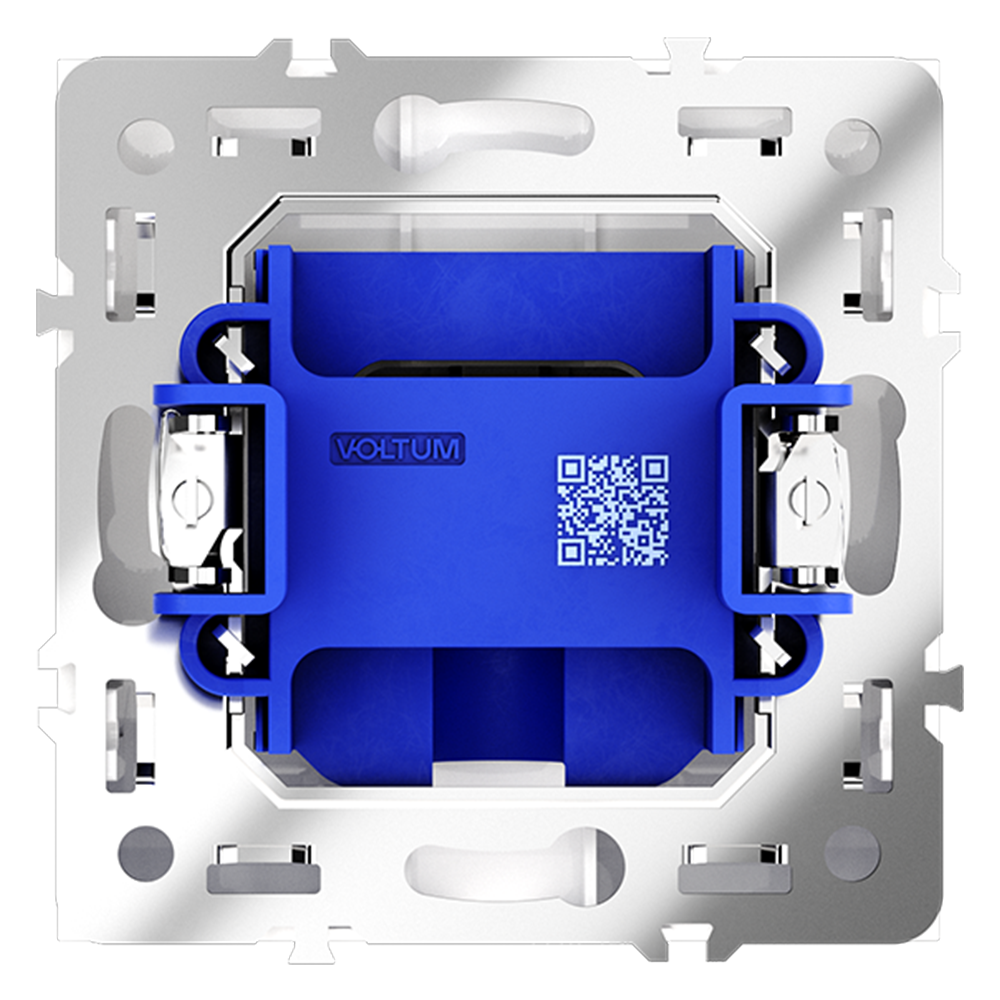 картинка Вывод кабеля VOLTUM S70, (белый матовый) VLS080202 от магазина pro-decor.kz