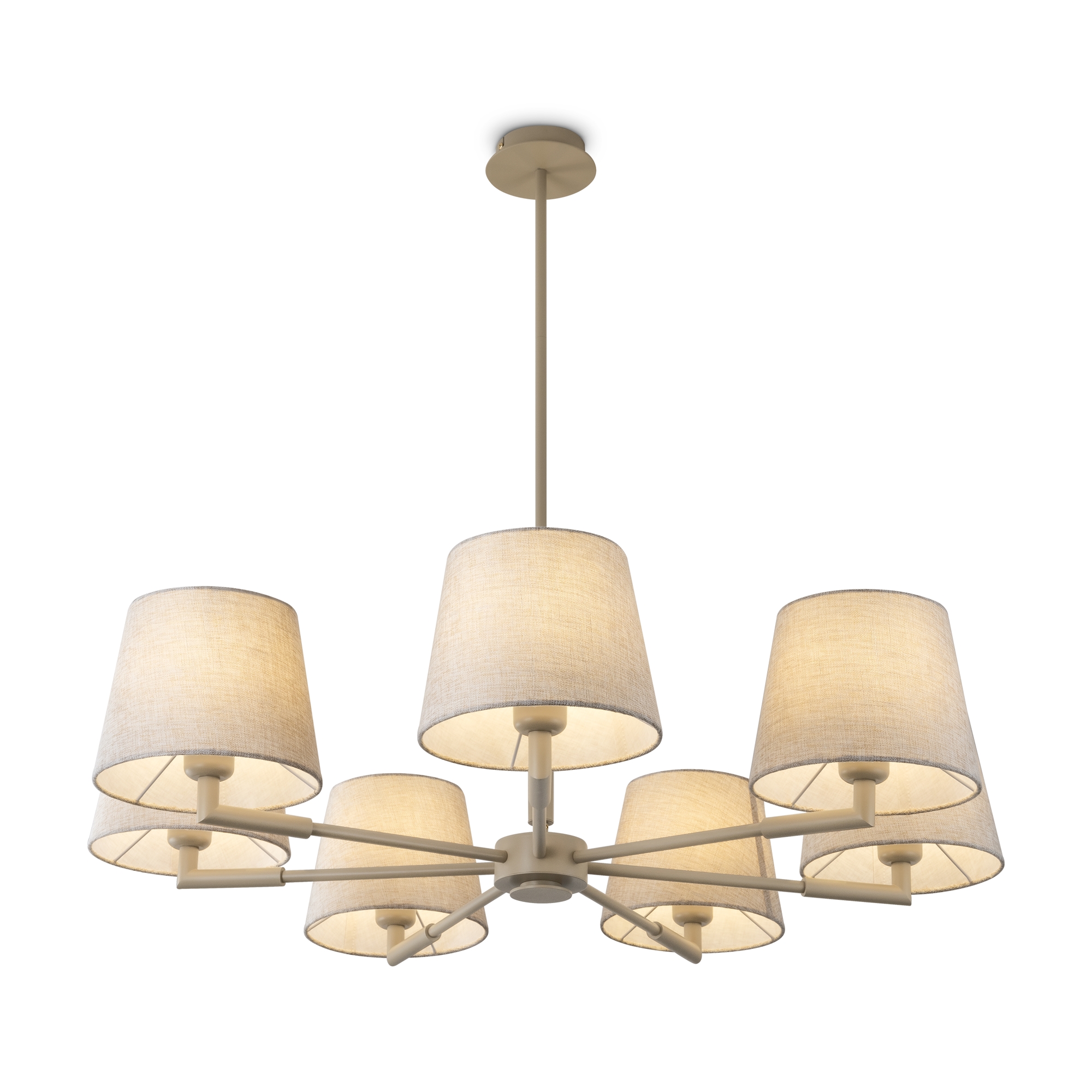 картинка Люстра Freya FR2057PL-07BG BUTLER от магазина pro-decor.kz