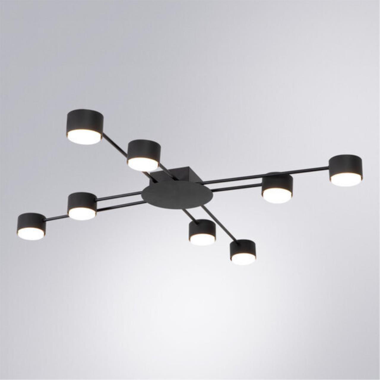 картинка Потолочная люстра Arte Lamp TRACY A1527PL-8BK от магазина pro-decor.kz