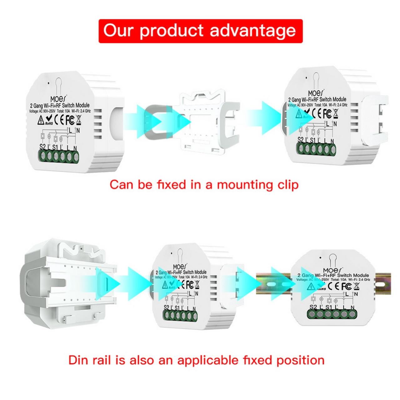 картинка APL.0195.01.02/MS-105B Диммер для двух зон от магазина pro-decor.kz
