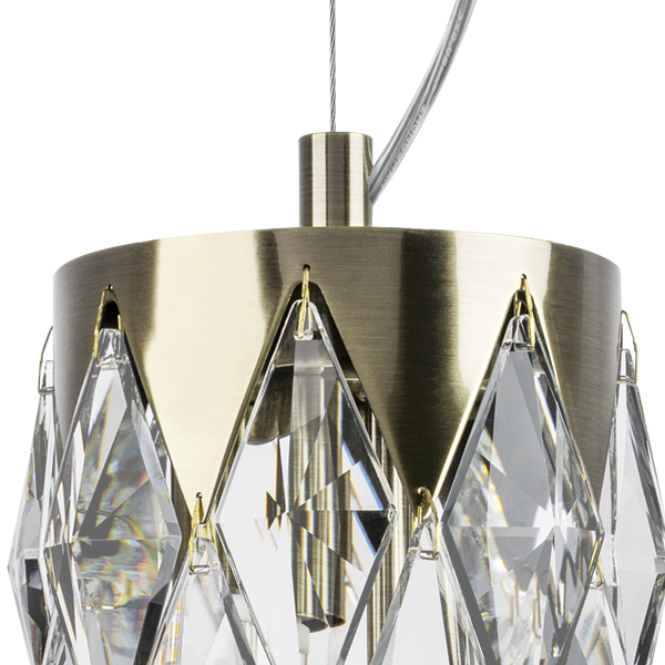 картинка 722033 Люстра LIMPIO 3х28W G9 БРОНЗА/ПРОЗРАЧНЫЙ от магазина pro-decor.kz