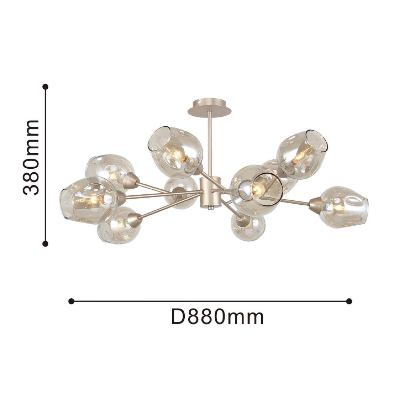 картинка Потолочная люстра F-Promo 2658-10U от магазина pro-decor.kz