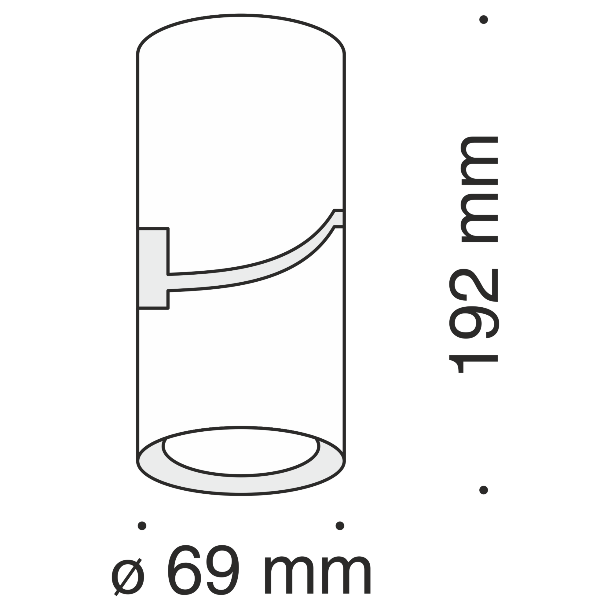 картинка Светодиодный спот Maytoni Tube C019CW-01W от магазина pro-decor.kz