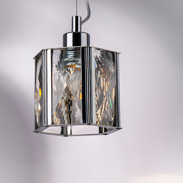 картинка 722014 Люстра LIMPIO 1х40W E27 ХРОМ/ПРОЗРАЧНЫЙ магазин pro-decor.kz являющийся официальным дистрибьютором в Казахстане картинка 722014 Люстра LIMPIO 1х40W E27 ХРОМ/ПРОЗРАЧНЫЙ от магазина pro-decor.kz