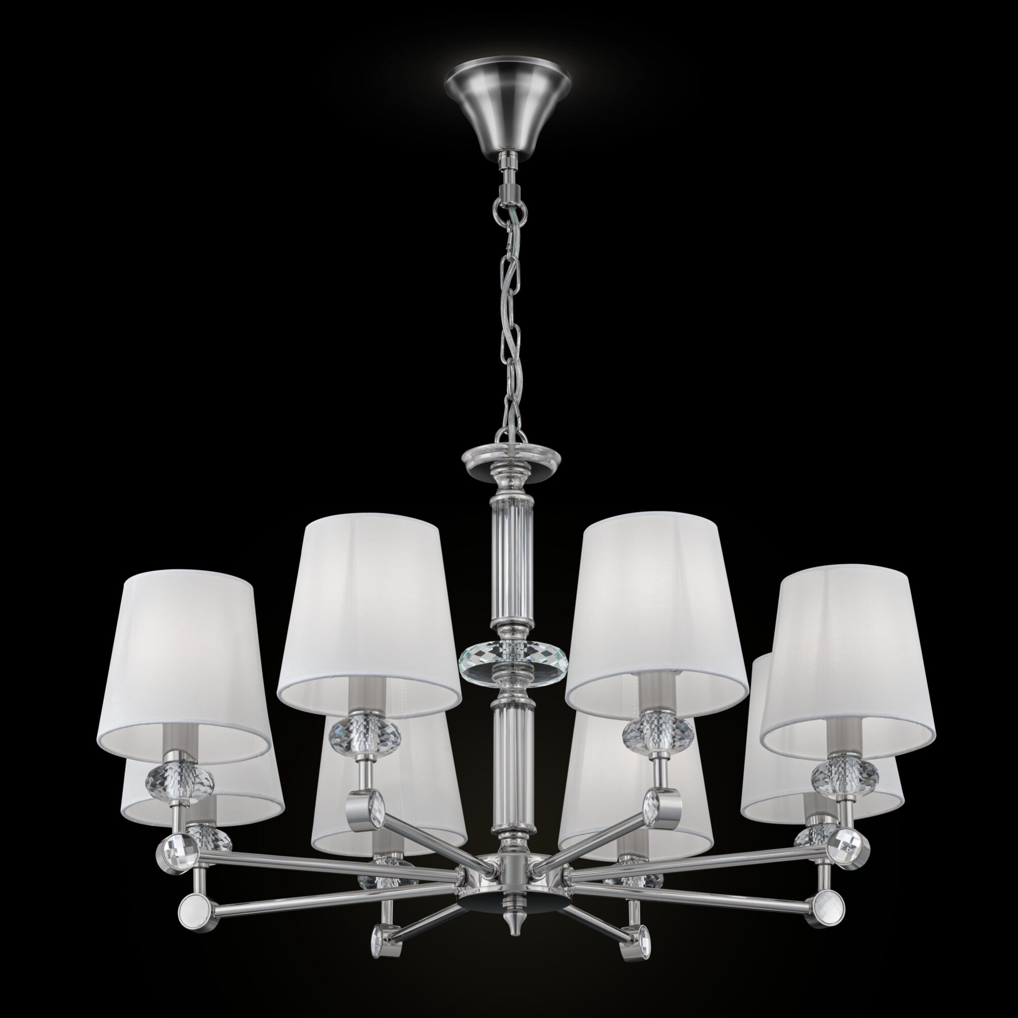 картинка Подвесная люстра Maytoni Riverside MOD018PL-08CH от магазина pro-decor.kz