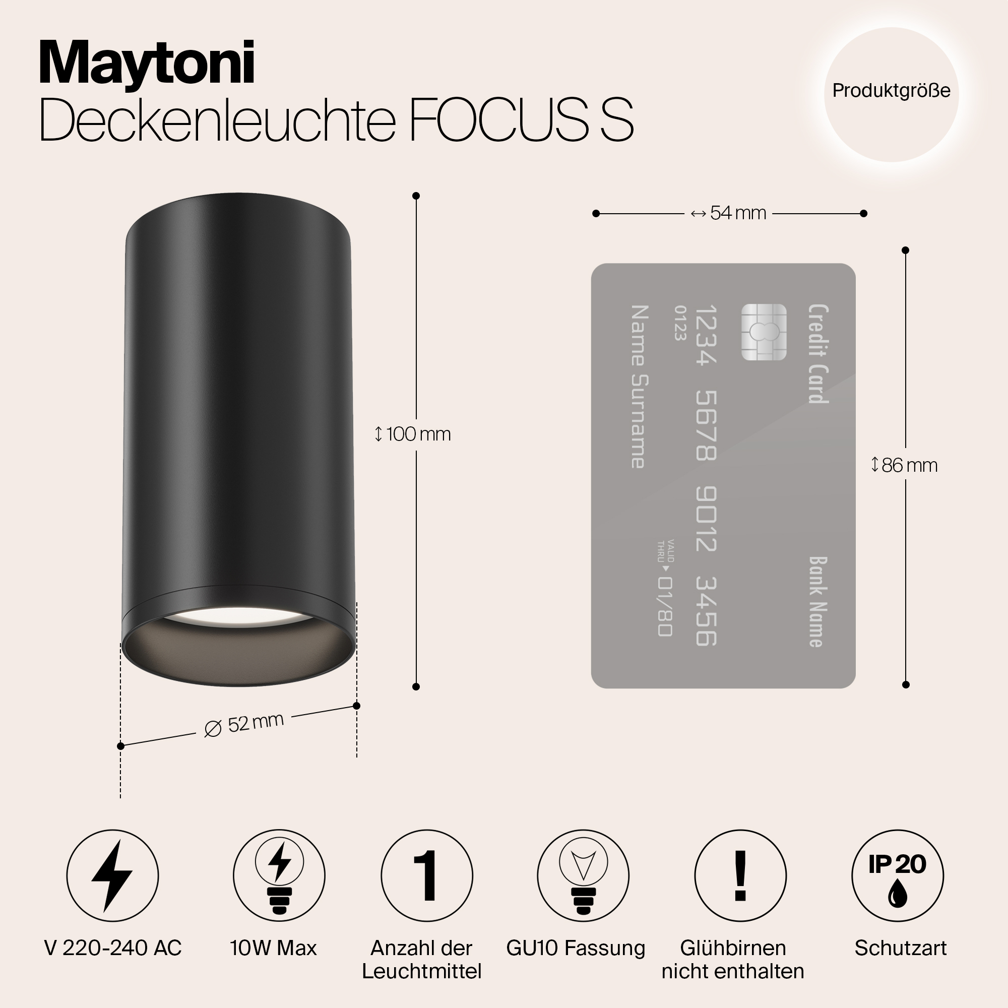 картинка Потолочный светильник Maytoni Focus S C052CL-01B магазин pro-decor.kz являющийся официальным дистрибьютором в Казахстане картинка Потолочный светильник Maytoni Focus S C052CL-01B от магазина pro-decor.kz