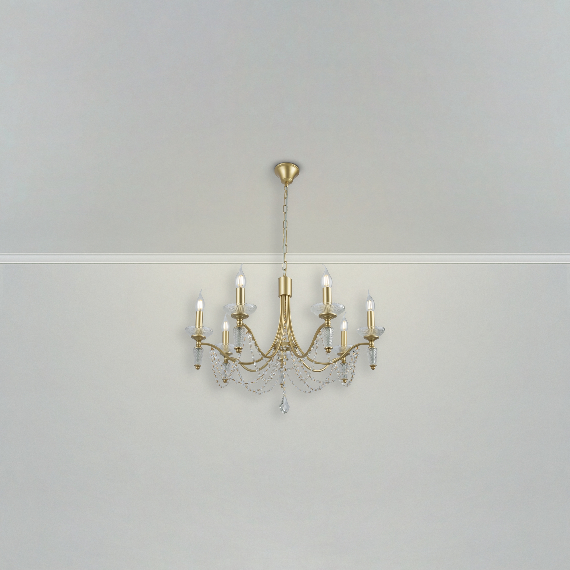 картинка Подвесная люстра Freya Zoe FR2009PL-07G от магазина pro-decor.kz