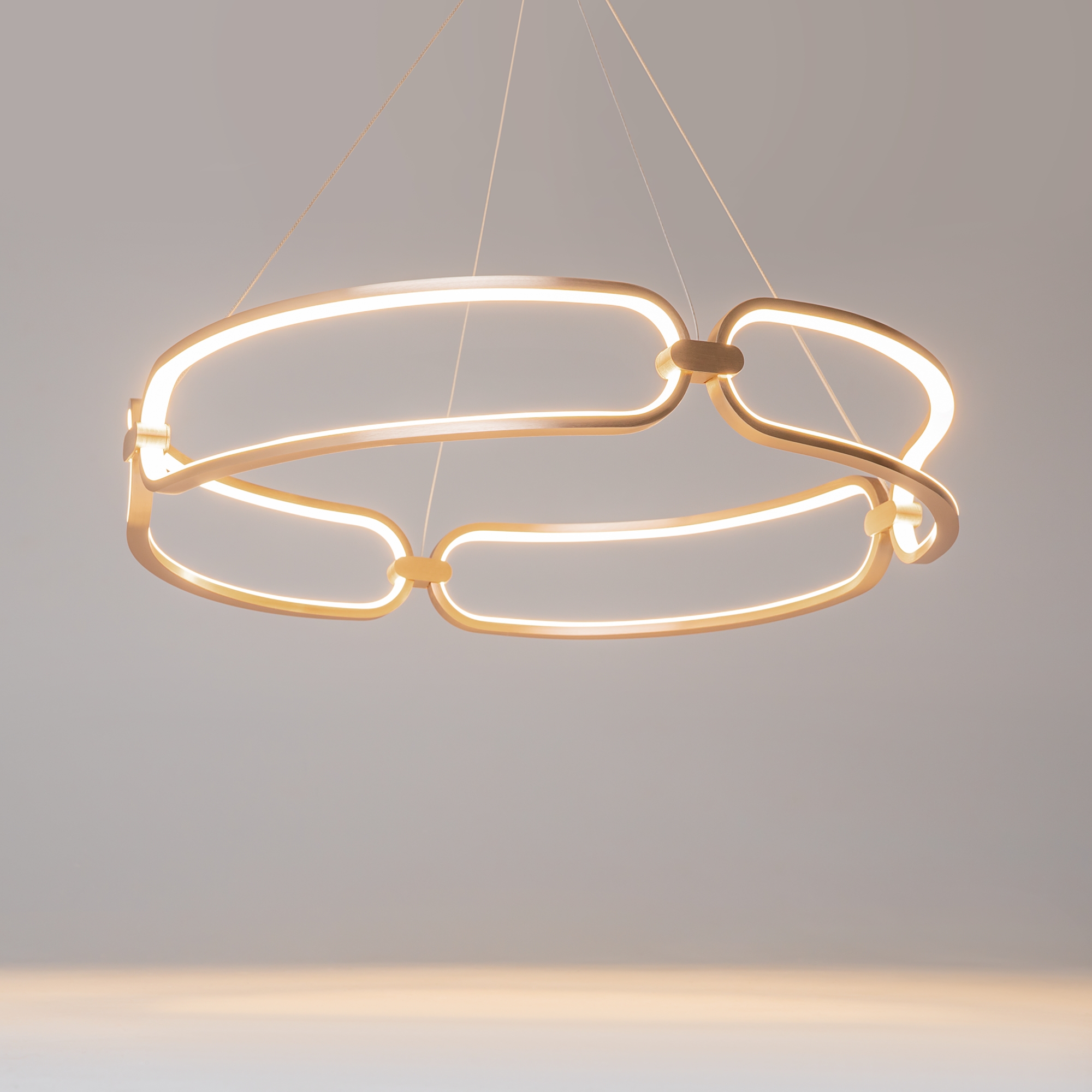 картинка Подвесной светодиодный светильник Maytoni Chain MOD017PL-L50MG от магазина pro-decor.kz